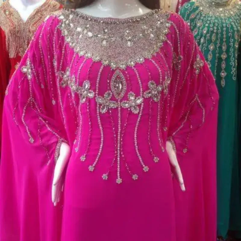 Picture of Radhe Designer Multicolor Georgette Kaftan Dress for Women - F10434
