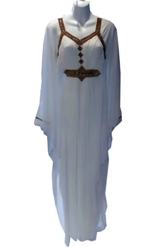 Picture of Radhe Designer Multicolor Georgette Kaftan Dress for Women - F4935