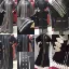 Picture of Black Georgette Kaftan Dress for Women - Look 9005