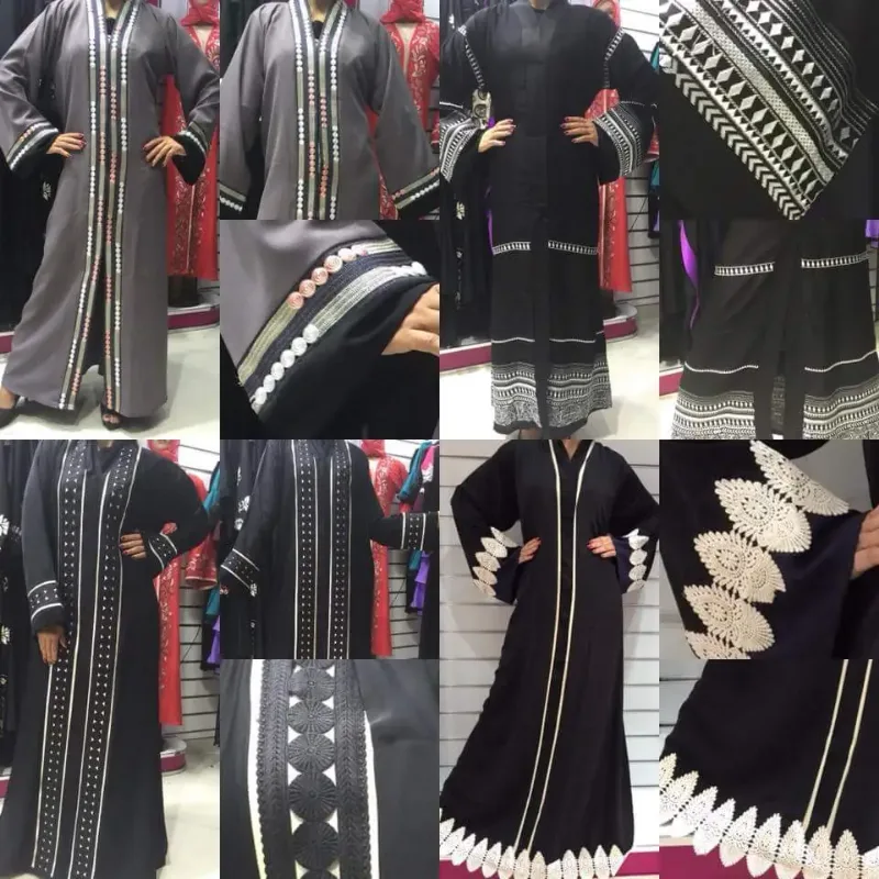 Picture of Radhe Designer Black Georgette Kaftan Dress for Women - F3092