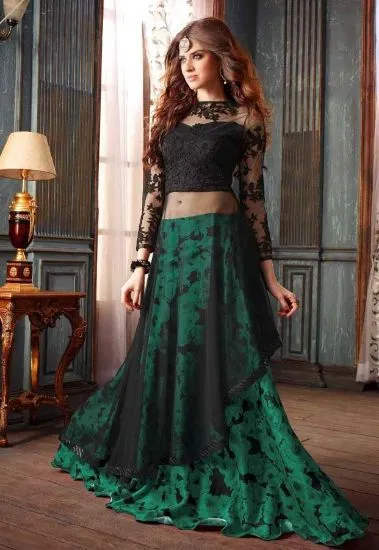 Picture of party wear dress for mom & daughter indian pakistani l,