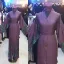 Picture of Black Georgette Kaftan Dress for Women - Look 9015