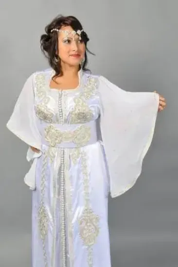 Picture of latest design fashionable farasha kaftan from top desig