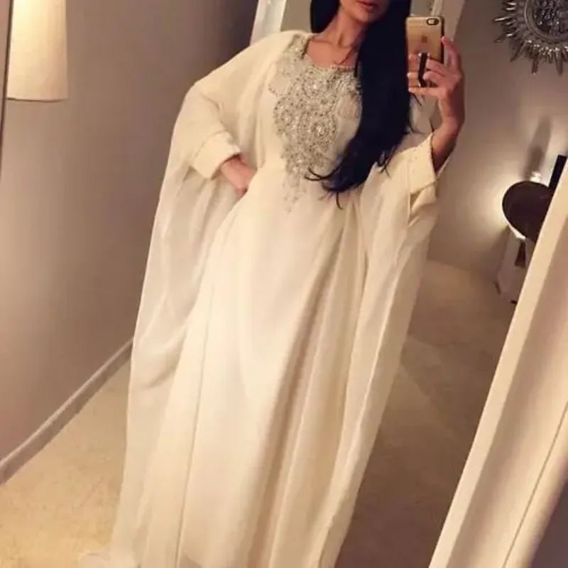 Picture of Radhe Designer Blue Georgette Kaftan Dress for Women - F10571