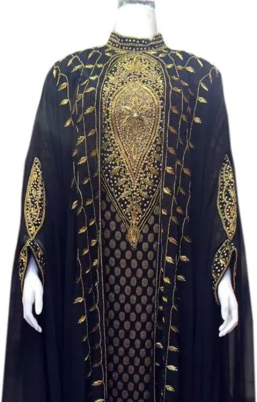 Picture of Radhe Designer Pink Cotton Kaftan Dress for Women - F1799