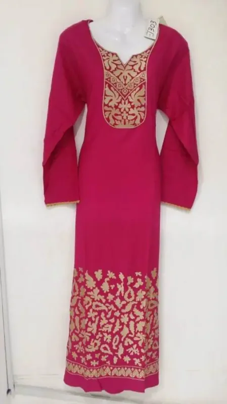 Picture of Radhe Designer Black Georgette Kaftan Dress for Women - F3462