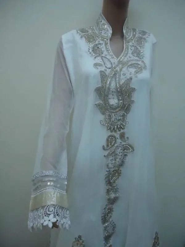Picture of Radhe Designer Blue Georgette Kaftan Dress for Women - F8860