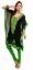 Picture of Blue Georgette Kaftan Dress for Women - Look 9113