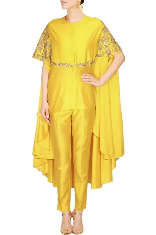Picture of Radhe Designer White Georgette Kaftan Dress for Women - F6858