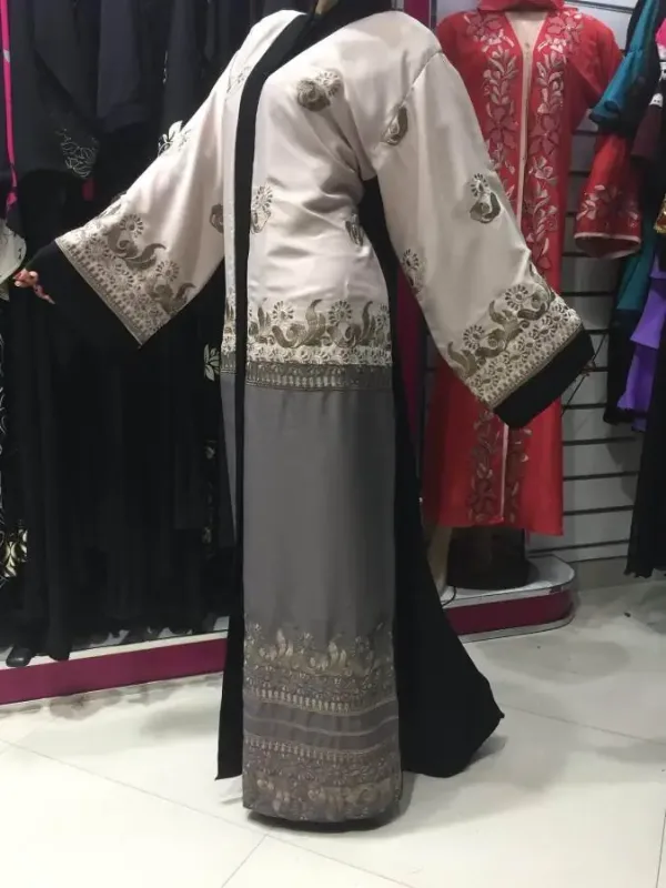 Picture of Radhe Designer Black Georgette Kaftan Dress for Women - F1341