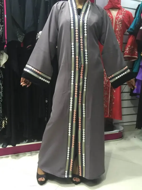 Picture of Radhe Designer Pink Cotton Kaftan Dress for Women - F1340