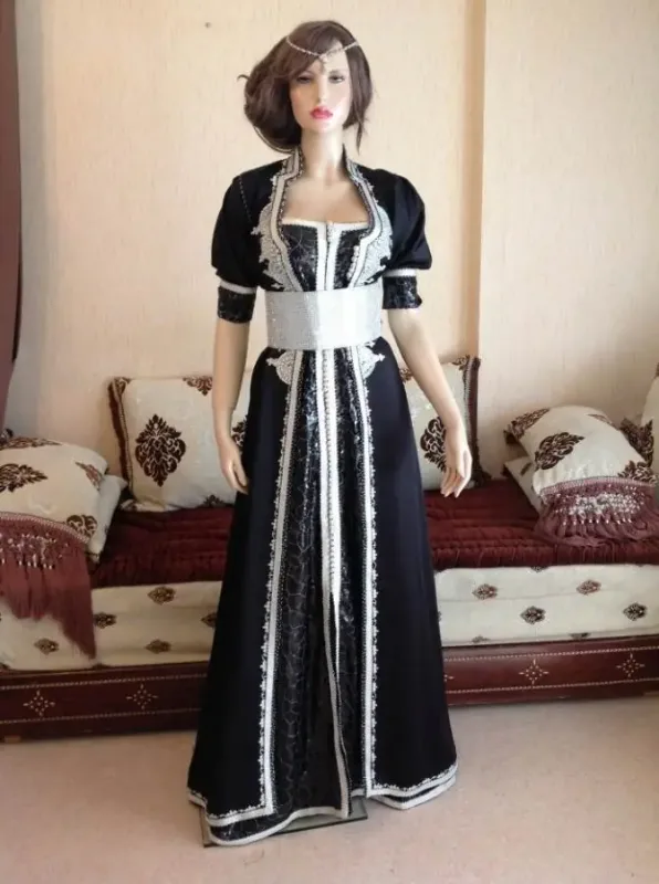 Picture of Radhe Designer Multicolor Georgette Kaftan Dress for Women - F10397