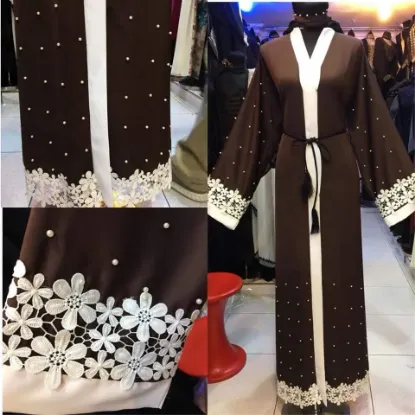 Picture of luxury wedding gown party wear caftan for ladies,abaya,