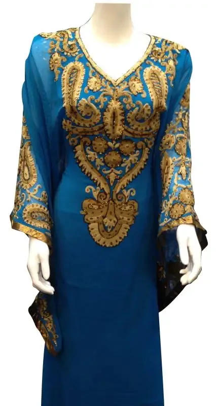 Picture of Radhe Designer Multicolor Georgette Kaftan Dress for Women - F9940