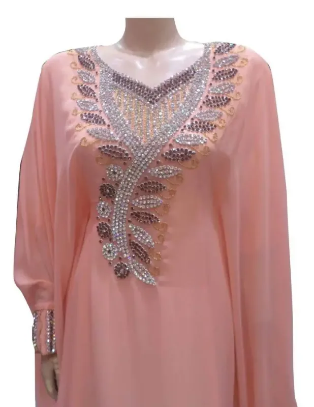 Picture of Radhe Designer Multicolor Georgette Kaftan Dress for Women - F4746