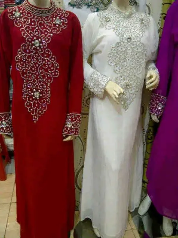 Picture of Radhe Designer Purple Georgette Kaftan Dress for Women - F8034
