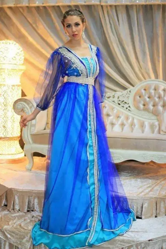 Picture of Radhe Designer Pink Cotton Kaftan Dress for Women - F6701