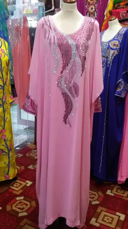 Picture of Radhe Designer Multicolor Georgette Kaftan Dress for Women - F3374