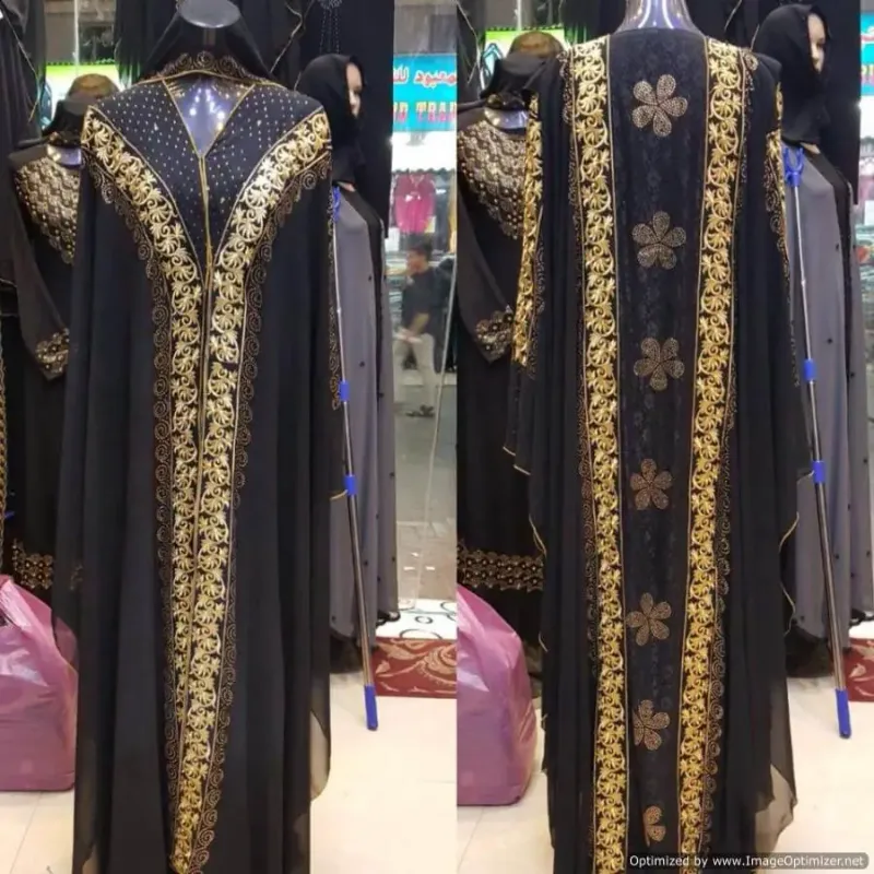Picture of Radhe Designer White Georgette Kaftan Dress for Women - F3142