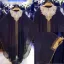 Picture of Black Georgette Kaftan Dress for Women - Look 9298
