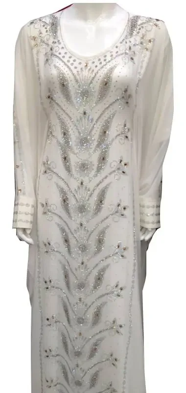 Picture of Radhe Designer Multicolor Georgette Kaftan Dress for Women - F9537