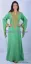 Picture of Blue Georgette Kaftan Dress for Women - Look 9321