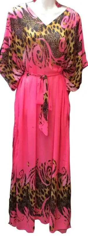 Picture of Radhe Designer Multicolor Georgette Kaftan Dress for Women - F1444