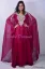 Picture of White Georgette Kaftan Dress for Women - Look 9333