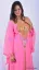 Picture of White Georgette Kaftan Dress for Women - Look 9426