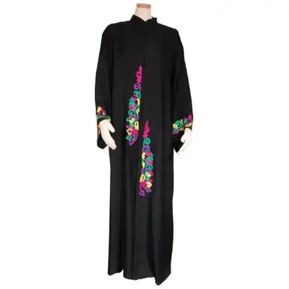 Picture of modest maxi gown arabian dubai kaftan abaya jalabiya ji