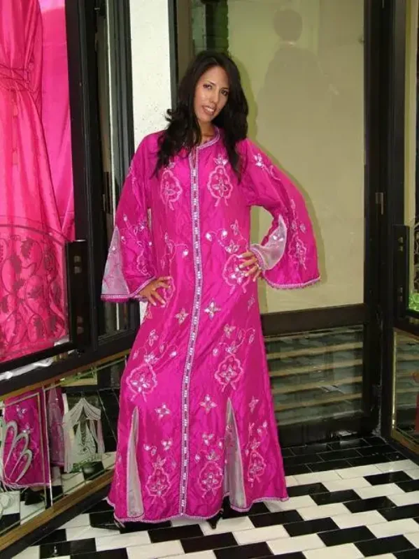 Picture of Radhe Designer Blue Georgette Kaftan Dress for Women - F10537