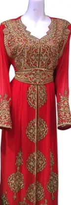 Picture of modest maxi gown beautiful dubai kaftan abaya arabian l