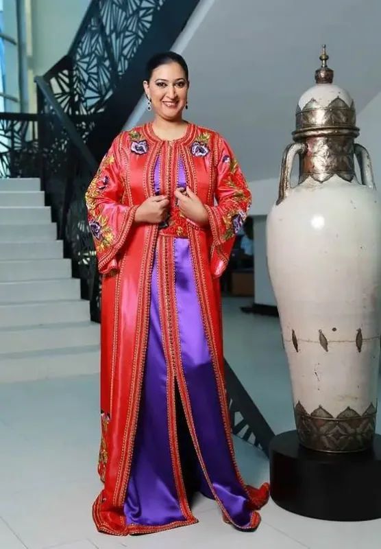 Picture of Radhe Designer Black Georgette Kaftan Dress for Women - F10403