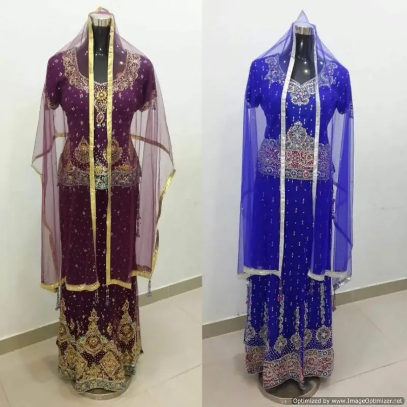 Picture of Radhe Designer Black Georgette Kaftan Dress for Women - F2275