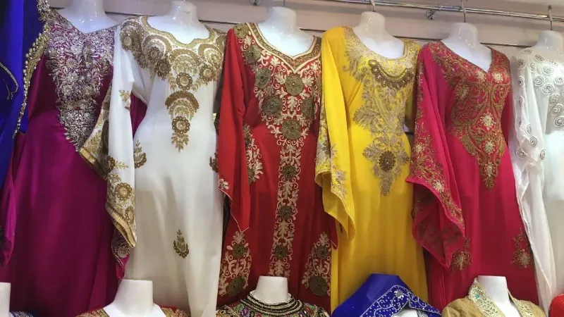 Picture of Radhe Designer Multicolor Georgette Kaftan Dress for Women - F1719
