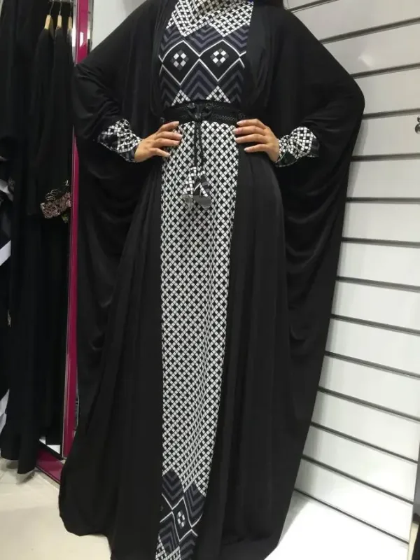 Picture of Radhe Designer Pink Cotton Kaftan Dress for Women - F1476