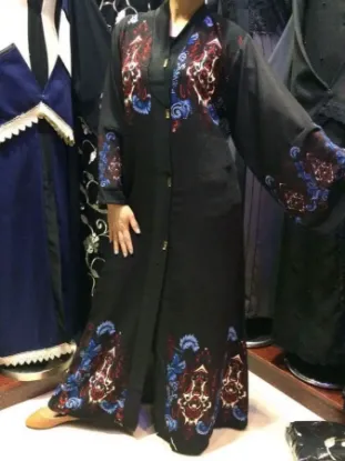 Picture of modest maxi gown dubai kaftan dress abaya jalabiya jilb