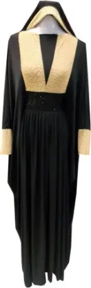 Picture of modest maxi gown dubai kaftan fancy modern djellaba par