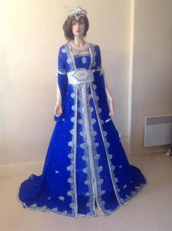 Picture of Radhe Designer Multicolor Georgette Kaftan Dress for Women - F9972