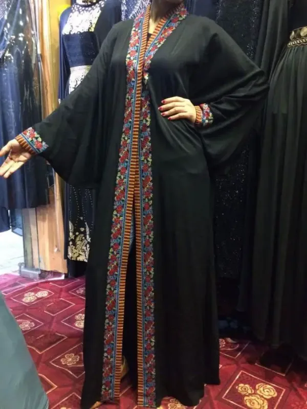 Picture of Radhe Designer Multicolor Georgette Kaftan Dress for Women - F1413