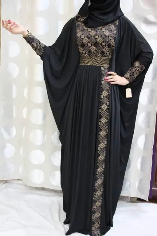 Picture of Radhe Designer Blue Georgette Kaftan Dress for Women - F1385