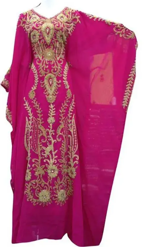 Picture of Radhe Designer Multicolor Georgette Kaftan Dress for Women - F10124
