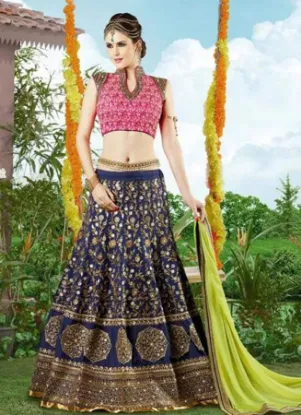 Picture of designer party wear bollywood lehenga ethnic indian sa,