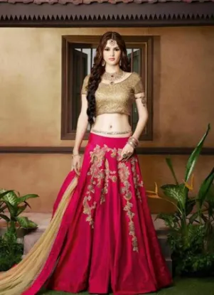 Picture of indian wedding traditional designer partywear bollywoo,
