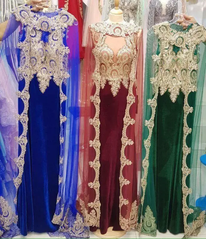 Picture of Radhe Designer Multicolor Georgette Kaftan Dress for Women - F1580