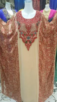 Picture of modest maxi gown fantasy dubai moroccan kaftan abaya ja