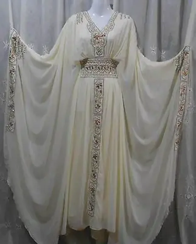 Picture of Radhe Designer Multicolor Georgette Kaftan Dress for Women - F10659