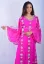 Picture of Blue Georgette Kaftan Dress for Women - Look 9722