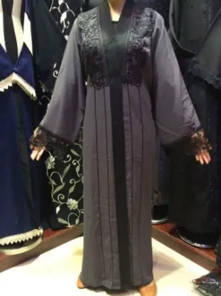 Picture of modest maxi gown georgette kaftan thobe jalabiya jilbab