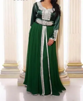 Picture of modest maxi gown high fashion daily wear kurti for wome